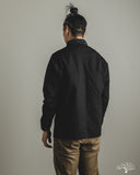 Iron Heart IHJ-148-BLK - 10oz Kurashikizome Organic Cotton Duck Chore Jacket - Black