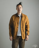 Iron Heart IHJ-148-BRN - 10oz Kurashikizome Organic Cotton Duck Chore Jacket - Brown