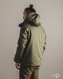 Iron Heart IHJ-154-OLV - 8oz Sateen/Primaloft Winter Parka Jacket - Olive