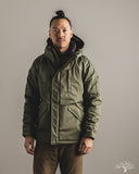 Iron Heart IHJ-154-OLV - 8oz Sateen/Primaloft Winter Parka Jacket - Olive