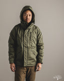 Iron Heart IHJ-154-OLV - 8oz Sateen/Primaloft Winter Parka Jacket - Olive