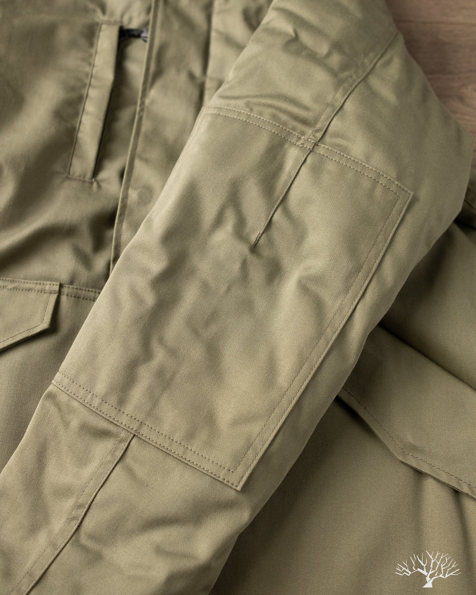 Iron Heart IHJ-154-OLV - 8oz Sateen/Primaloft Winter Parka Jacket - Olive