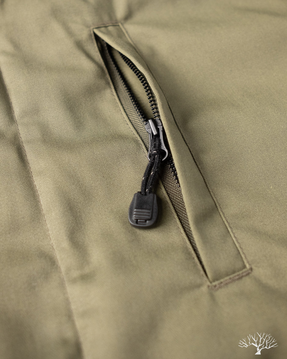 Iron Heart IHJ-154-OLV - 8oz Sateen/Primaloft Winter Parka Jacket - Olive