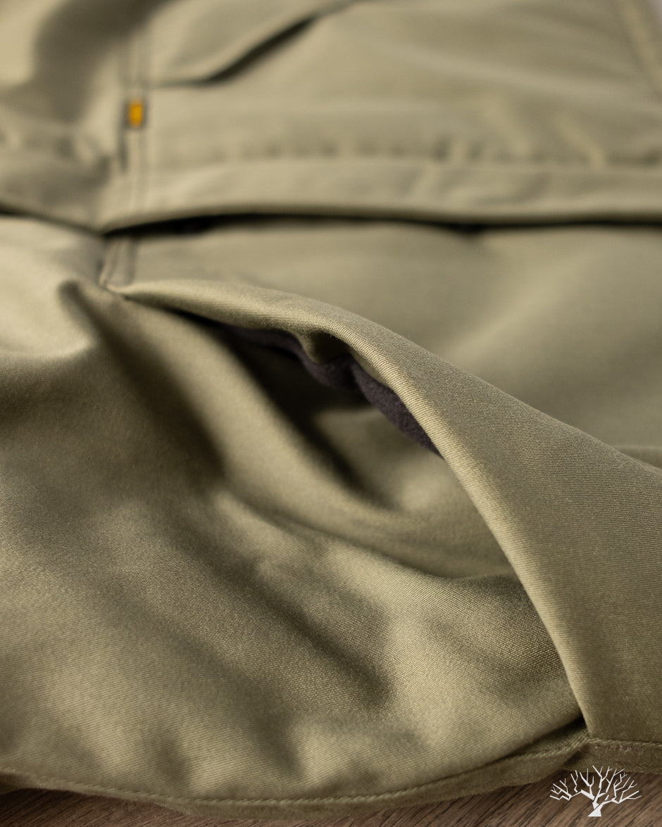 Iron Heart IHJ-154-OLV - 8oz Sateen/Primaloft Winter Parka Jacket - Olive