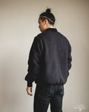 Iron Heart IHJ-157-BLK - Reversible Fleece Jacket - Black