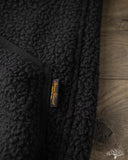Iron Heart IHJ-157-BLK - Reversible Fleece Jacket - Black