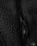 Iron Heart IHJ-157-BLK - Reversible Fleece Jacket - Black