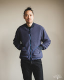 Iron Heart IHJ-157-NAV - Reversible Fleece Jacket - Navy