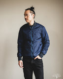 Iron Heart IHJ-157-NAV - Reversible Fleece Jacket - Navy