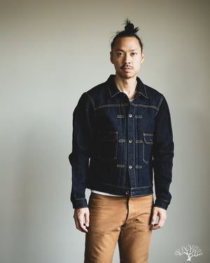 Iron Heart - IHJ-163-IND - Cotton/Linen Denim Type II Jacket