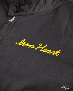 Iron Heart - IHJ-165-BLK - 6.2oz Serge Drizzler Jacket - Black