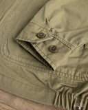 Iron Heart IHJ-165-ODG - 6.2oz Serge Drizzler Jacket - Olive Drab Green