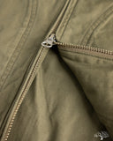 Iron Heart IHJ-165-ODG - 6.2oz Serge Drizzler Jacket - Olive Drab Green