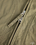Iron Heart IHJ-165-ODG - 6.2oz Serge Drizzler Jacket - Olive Drab Green