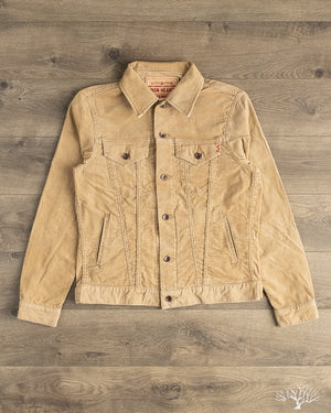 Iron Heart IHJ-69 - 14W Corduroy Modified Type III Jacket - Khaki