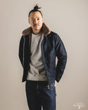 Iron Heart IHM-35-NAV - Whipcord N1 Deck Jacket - Navy