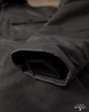 Iron Heart IHM-45-BLK - Oiled Whipcord A2 Deck Jacket - Black