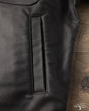 Iron Heart IHM-45-BLK - Oiled Whipcord A2 Deck Jacket - Black