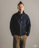 Iron Heart IHM-47-NAV - 12oz Whipcord Tanker Jacket - Navy