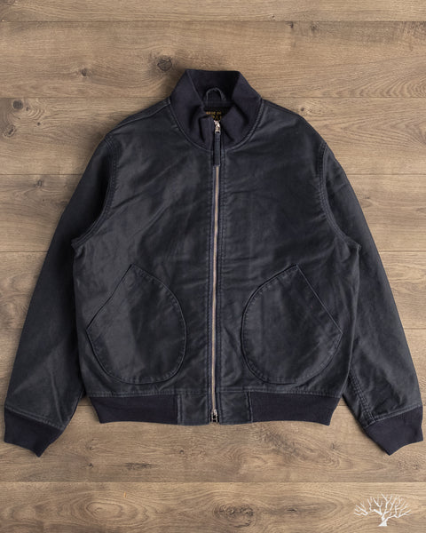 Iron Heart - IHM-47-NAV - 12oz Whipcord Tanker Jacket - Navy