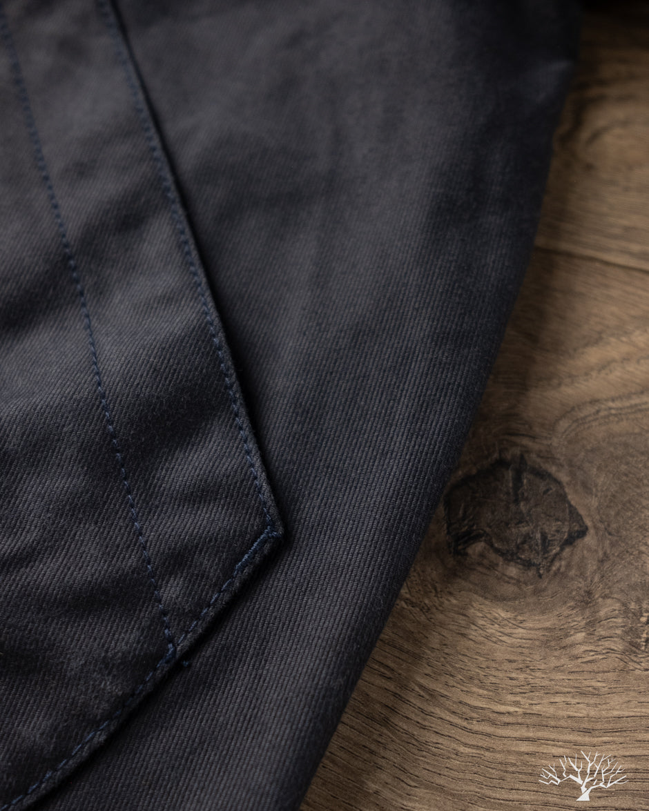 Iron Heart IHM-47-NAV - 12oz Whipcord Tanker Jacket - Navy