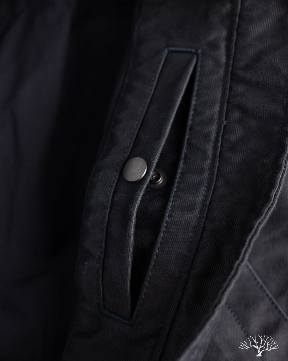 Iron Heart IHM-47-NAV - 12oz Whipcord Tanker Jacket - Navy