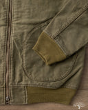 Iron Heart IHM-47-ODG - 12oz Whipcord Tanker Jacket - Olive Drab Green