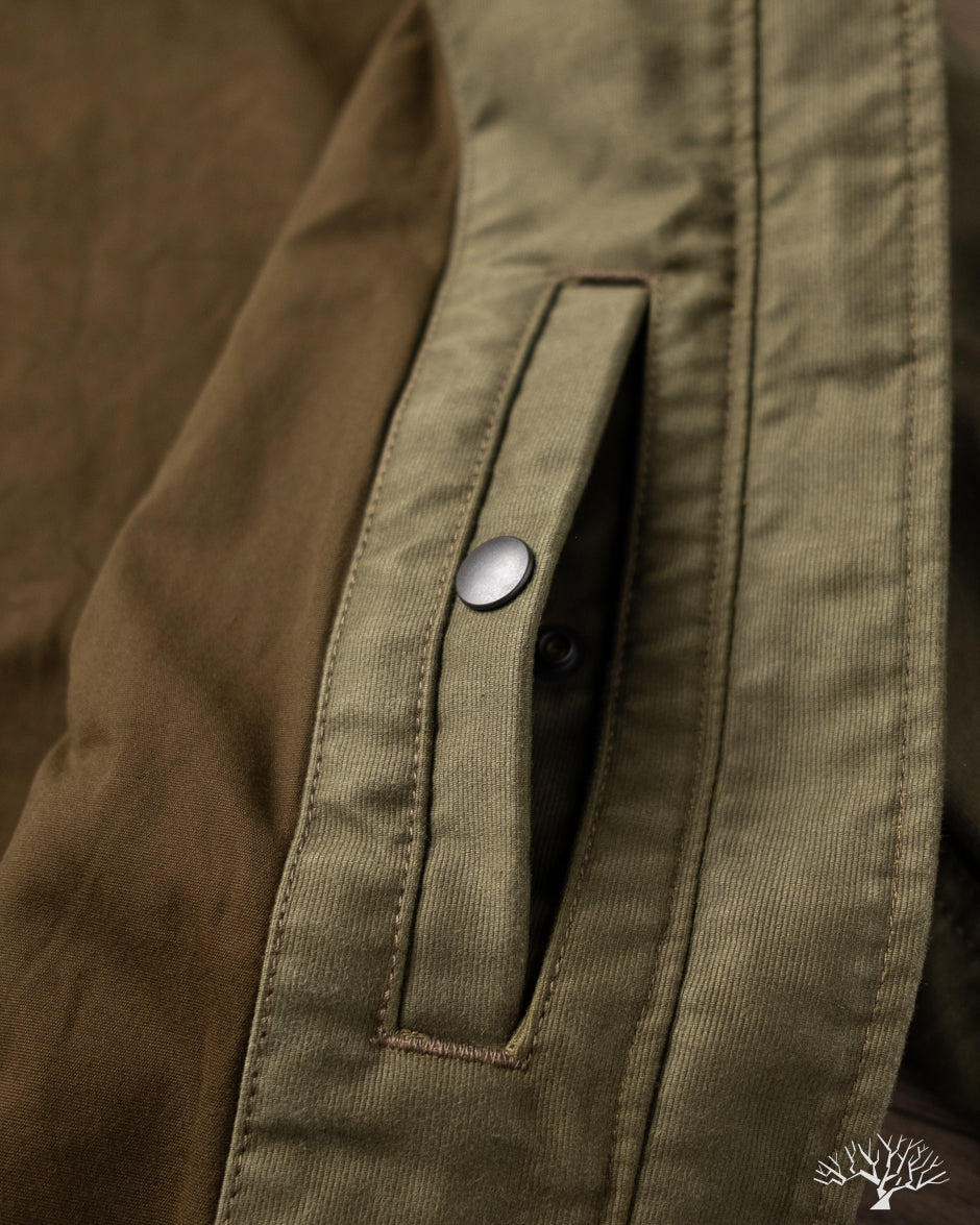 Iron Heart IHM-47-ODG - 12oz Whipcord Tanker Jacket - Olive Drab Green