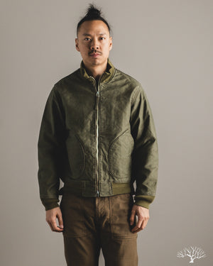 Iron Heart - IHM-47-ODG - 12oz Whipcord Tanker Jacket - Olive Drab