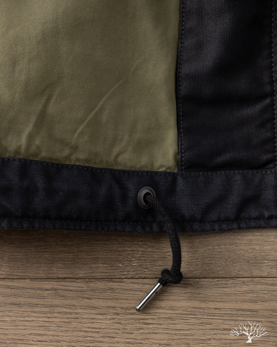 Iron Heart IHM-48-BLK - Lightweight Whipcord N1 Deck Jacket - Black