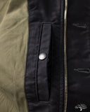 Iron Heart IHM-48-BLK - Lightweight Whipcord N1 Deck Jacket - Black