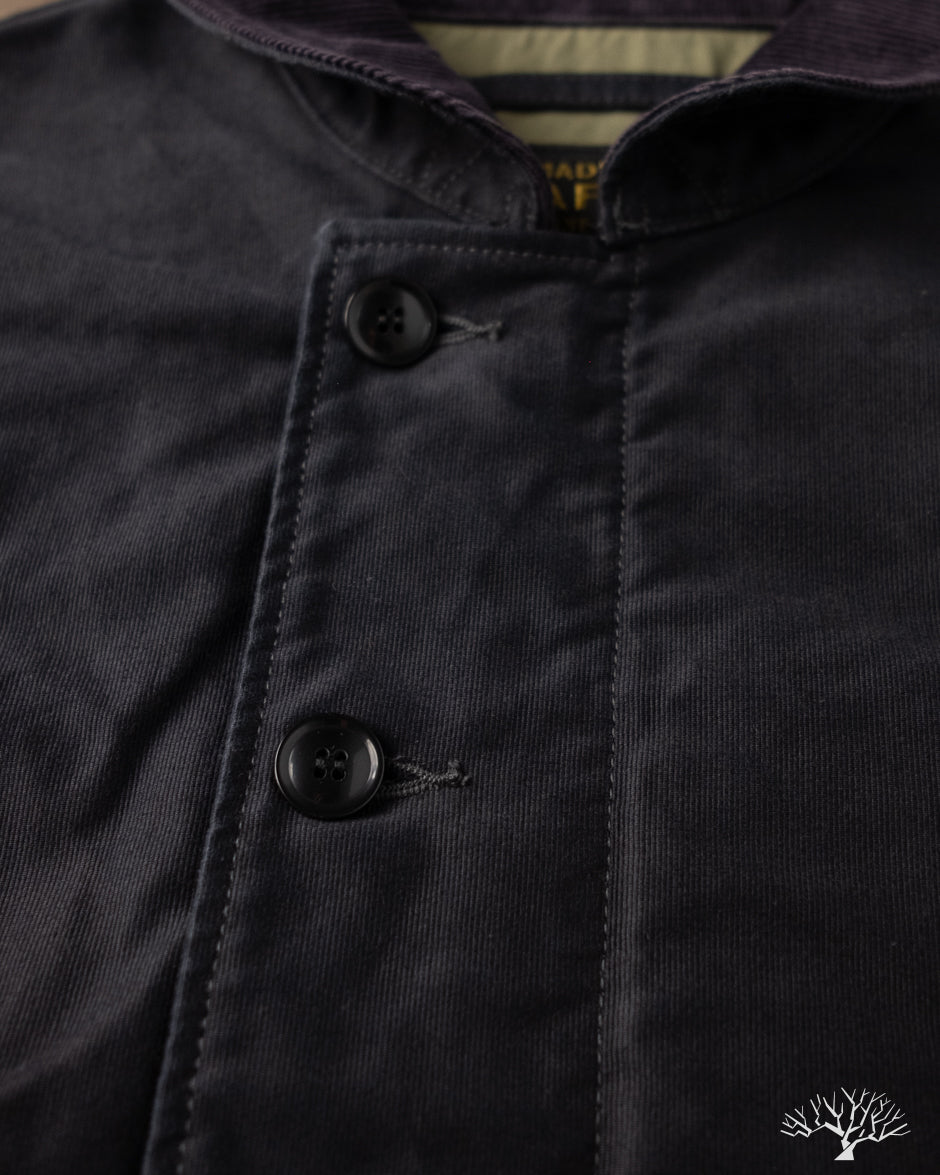 Iron Heart IHM-48-BLK - Lightweight Whipcord N1 Deck Jacket - Black