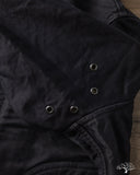 Iron Heart IHM-48-BLK - Lightweight Whipcord N1 Deck Jacket - Black