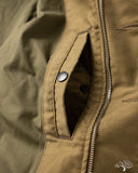 Iron Heart IHM-48-KHA - Lightweight Whipcord N1 Deck Jacket - Khaki