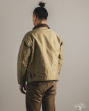 Iron Heart IHM-48-KHA - Lightweight Whipcord N1 Deck Jacket - Khaki