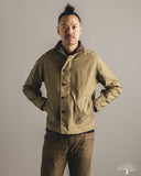 Iron Heart IHM-48-KHA - Lightweight Whipcord N1 Deck Jacket - Khaki
