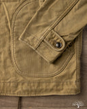 Iron Heart IHM-48-KHA - Lightweight Whipcord N1 Deck Jacket - Khaki