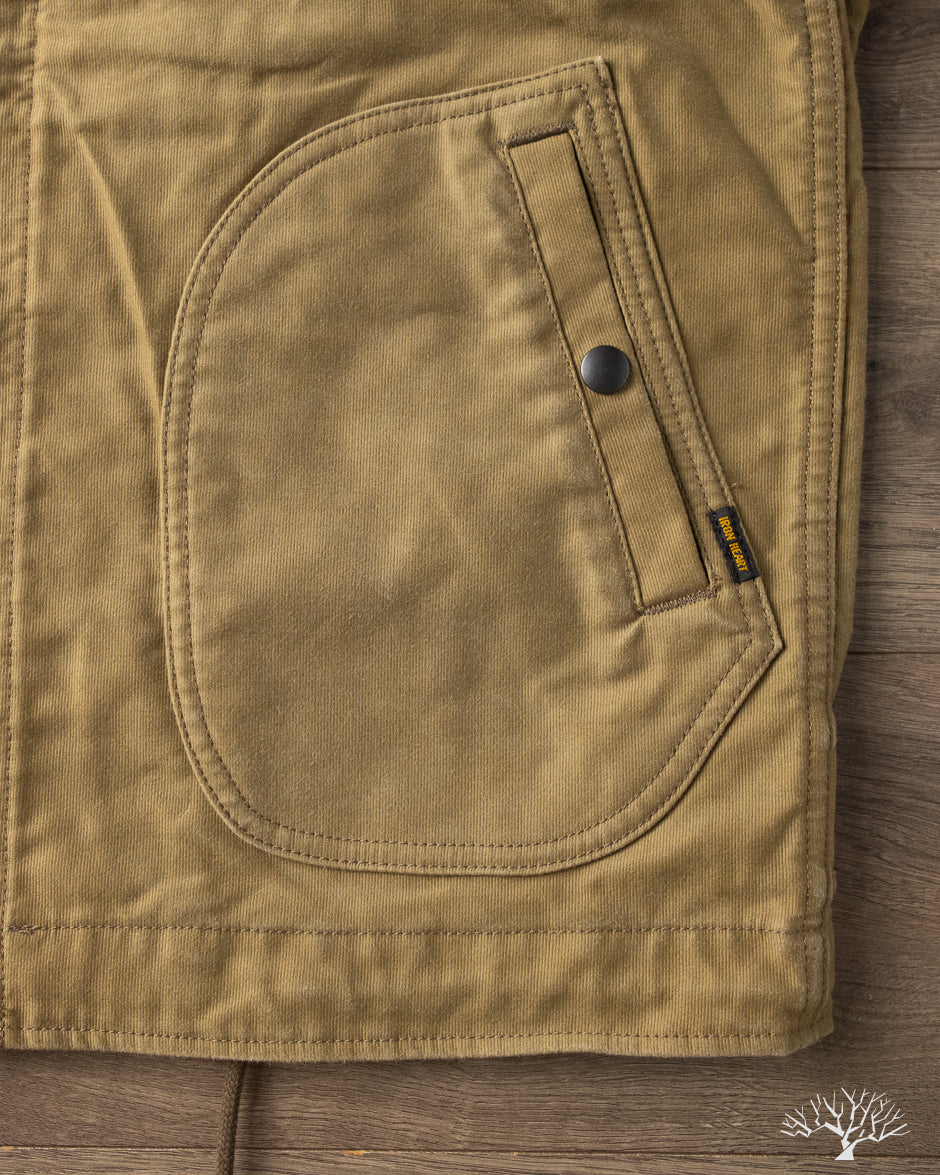 Iron Heart IHM-48-KHA - Lightweight Whipcord N1 Deck Jacket - Khaki