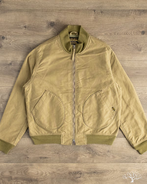 Iron Heart IHM-52-KHA - 12oz Whipcord Tanker Jacket - Khaki