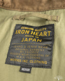 Iron Heart IHM-53-ODG - 12oz Whipcord Lightweight N1 Deck Jacket - Olive Drab Green