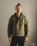Iron Heart IHM-53-ODG - 12oz Whipcord Lightweight N1 Deck Jacket - Olive Drab Green