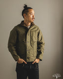 Iron Heart IHM-53-ODG - 12oz Whipcord Lightweight N1 Deck Jacket - Olive Drab Green
