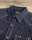 Iron Heart IHSH-227-IND - 12oz Wabash CPO Shirt - Indigo