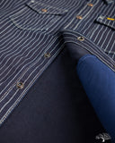 Iron Heart IHSH-227-IND - 12oz Wabash CPO Shirt - Indigo