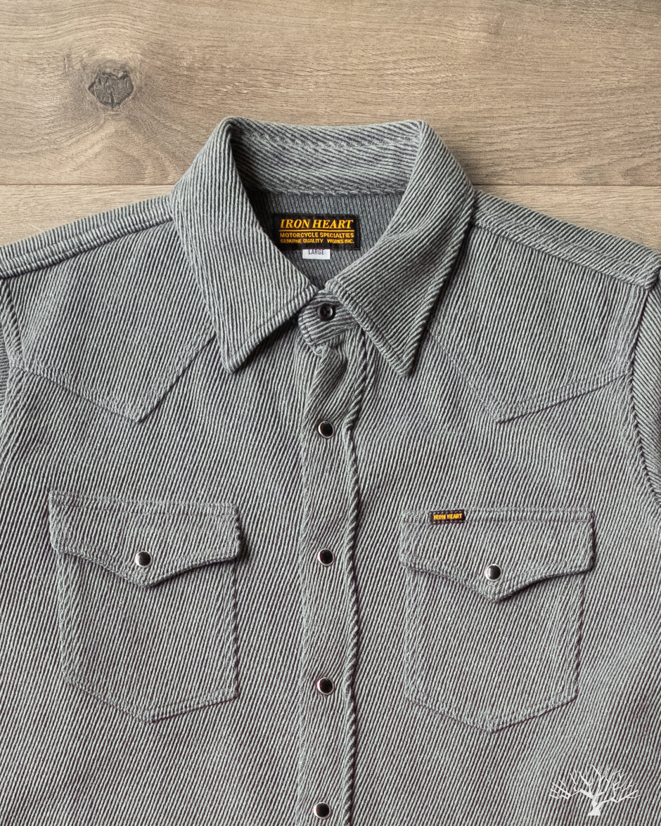 Iron Heart - IHSH-254-GRY - Kersey Western Shirt - Grey – Withered Fig