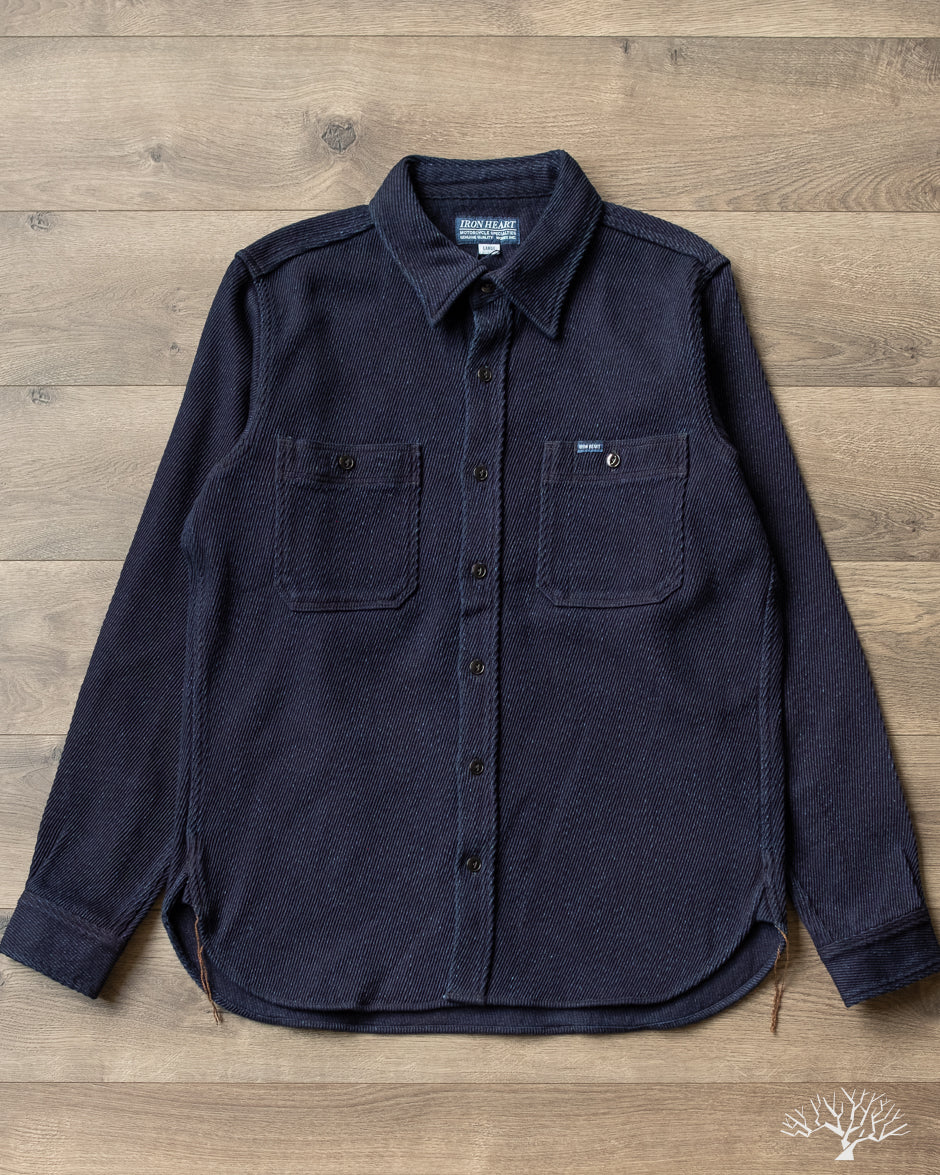 Iron Heart - IHSH-288-IND - Kersey Work Shirt - Indigo – Withered Fig