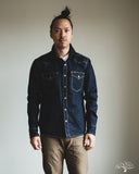 Iron Heart IHSH-292-IND - 18oz Vintage Selvedge Denim CPO Shirt - Indigo
