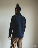 Iron Heart IHSH-292-IND - 18oz Vintage Selvedge Denim CPO Shirt - Indigo