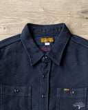 IHSH-380-IND - 12oz Dobby Cloth Work Shirt - Indigo