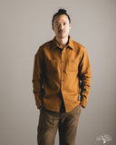 Iron Heart IHSH-423-CAM - Oxford Cloth Work Overshirt - Camel